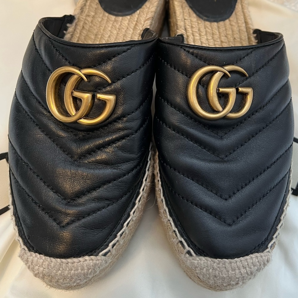 Gucci Tall Platform espadrilles size EU 36